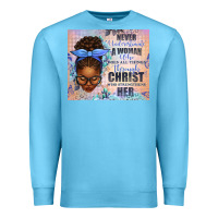 Ocean Blue Never Underestimate a Woman Who Does Premium Sweatshirt - texasbilliewilder