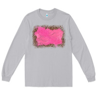 Moon Dust gemstone pink leopard background Long Sleeve Tee - JahusDesignShop