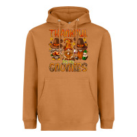 Meerkat thankful for my gnomies Heavyweight Hoodie - NancyCooperArtShop