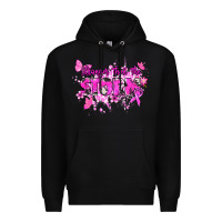 Black Stronger than the storm Cancer Awareness Premium Hoodie - HowdyJamesFarm