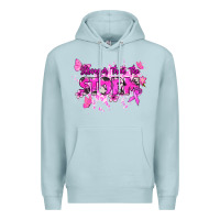 Blue Mist Stronger than the storm Cancer Awareness Premium Hoodie - HowdyJamesFarm
