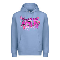 Colony Blue Stronger than the storm Cancer Awareness Premium Hoodie - HowdyJamesFarm