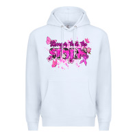 White Stronger than the storm Cancer Awareness Premium Hoodie - HowdyJamesFarm
