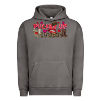 Pigment Tornado Pucker Up Cowboy Valentine's Day Urban Hoodie - FaDigitalArtStudio