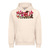Pucker Up Cowboy Valentine's Day Urban Hoodie | Teevron
