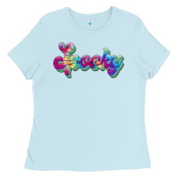 Baby Blue spooky Ladies Tee - JahusDesignShop