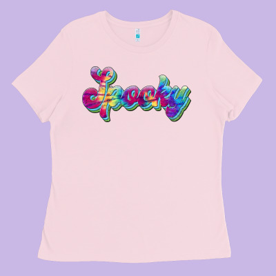 Spooky Ladies Tee Designed By Jahusdesignshop