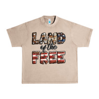 French Oak Land of the free America western pattern Urban Heavy Tee - Jasminsmagicworld