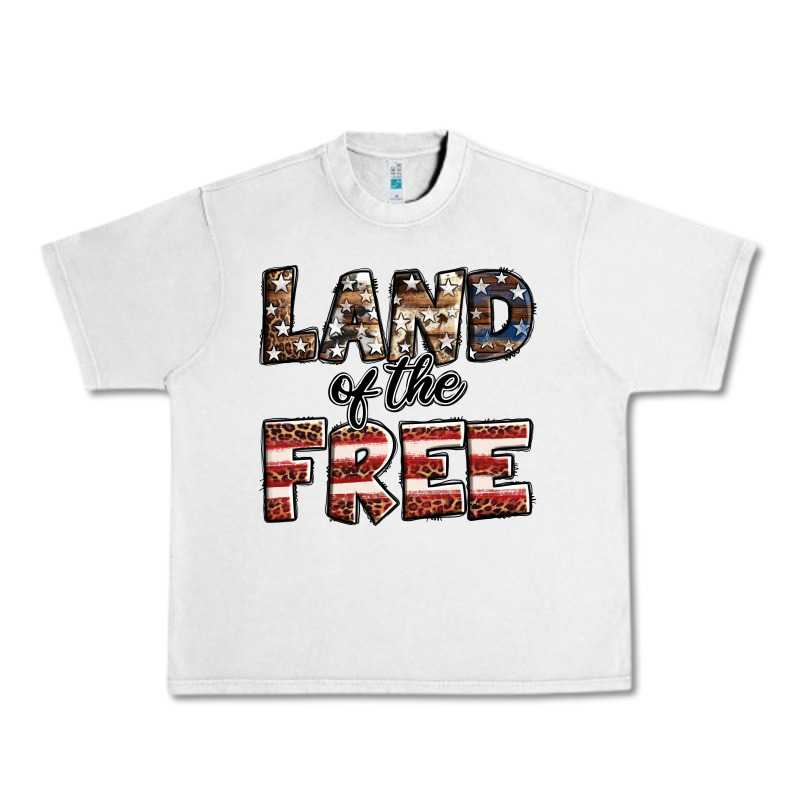 Land Of The Free America Western Pattern Urban Heavy Tee by Jasminsmagicworld | Teevron