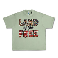 Oil Green Land of the free America western pattern Urban Heavy Tee - Jasminsmagicworld