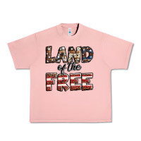 Salmon Land of the free America western pattern Urban Heavy Tee - Jasminsmagicworld