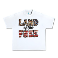 White Land of the free America western pattern Urban Heavy Tee - Jasminsmagicworld