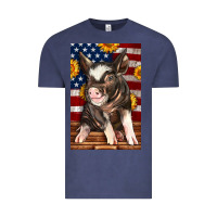 Vintage Denim Western American Pig Vintage Tee - LillyAllenDesigns