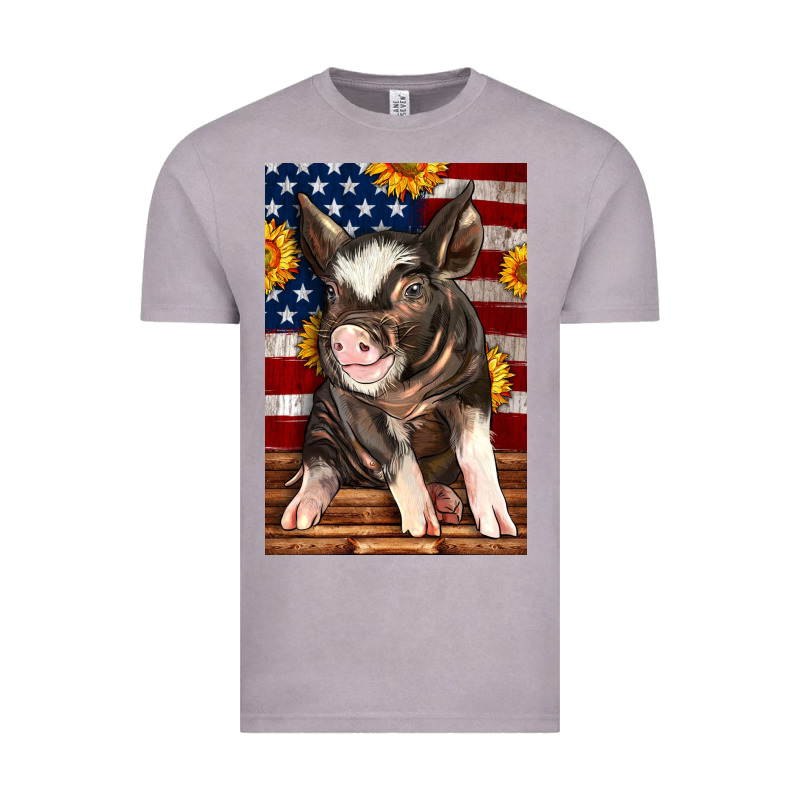 Western American Pig Vintage Tee by LillyAllenDesigns | Teevron