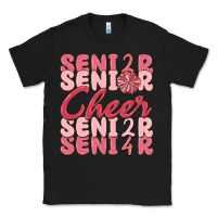 Black senior cheer 2024 Classic Tee - MaliasSmallBusiness
