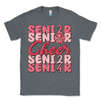 Charcoal Heather senior cheer 2024 Classic Tee - MaliasSmallBusiness