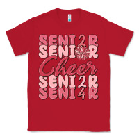 Red senior cheer 2024 Classic Tee - MaliasSmallBusiness