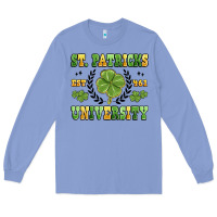 Colony Blue st. patricks university Long Sleeve Tee - MaliasSmallBusiness