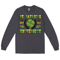 Smoke st. patricks university Long Sleeve Tee - MaliasSmallBusiness