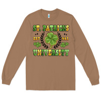 Toasted Coconut st. patricks university Long Sleeve Tee - MaliasSmallBusiness