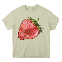 Mossy strawberry Heavy Core Tee - BarkalooDesign