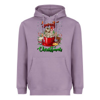 Lavender Sweet christmas Heavyweight Hoodie - NancyCooperArtShop