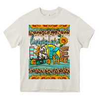 Cream living on lake time air freshener Heavy Core Tee - HRA Design Shop