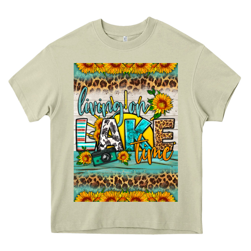 Living On Lake Time Air Freshener Heavy Core Tee by HRA Design Shop | Teevron