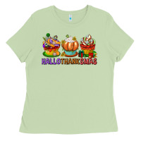 Matcha hallothanksmas cupcakes Ladies Tee - texasbilliewilder