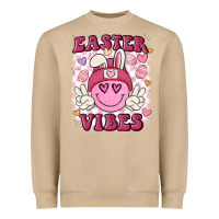 Mushroom Easter vibes Heavyweight Sweatshirt - MaliasSmallBusiness