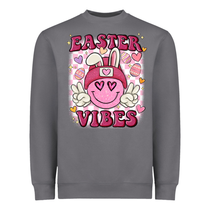 Easter Vibes Heavyweight Sweatshirt by MaliasSmallBusiness | Teevron