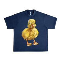 Navy Baby Duck Urban Heavy Tee - LillyAllenDesigns