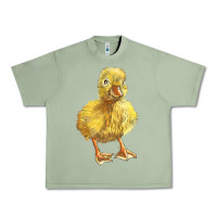 Oil Green Baby Duck Urban Heavy Tee - LillyAllenDesigns