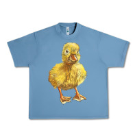 Pebble Blue Baby Duck Urban Heavy Tee - LillyAllenDesigns