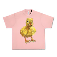 Salmon Baby Duck Urban Heavy Tee - LillyAllenDesigns