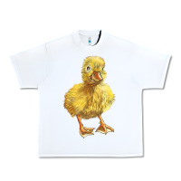 White Baby Duck Urban Heavy Tee - LillyAllenDesigns