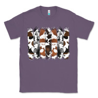 Lavender cowhide brushstrokes Classic Tee - RanaPortraitStore