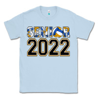 Dusty Blue senior volleyball Classic Tee - AdoDesignShop