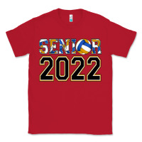 Red senior volleyball Classic Tee - AdoDesignShop