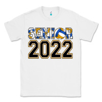 White senior volleyball Classic Tee - AdoDesignShop