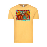Vintage Mustard pumpkin sunflower Vintage Tee - AdoDesignShop