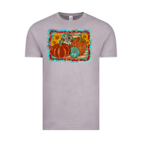 Vintage Zinc pumpkin sunflower Vintage Tee - AdoDesignShop