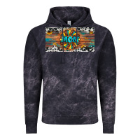 Cloud Black leopard sunflower mom license plate Vintage Hoodie - Artiststas
