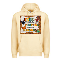 Pina Colada jesus flannel's pumpkins blessings Premium Hoodie - TumblerDesignByShophia