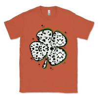 Copper four leaf clover dalmatian print grunge Classic Tee - MaliasSmallBusiness