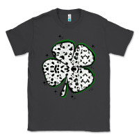 Smoke four leaf clover dalmatian print grunge Classic Tee - MaliasSmallBusiness