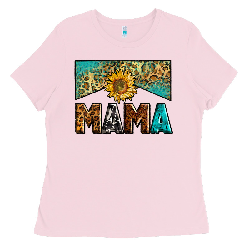 Mama Sunflower Junkie Ladies Tee by Zillion Design Studio | Teevron