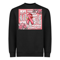 Cancer Words Heavyweight Sweatshirt | Teevron