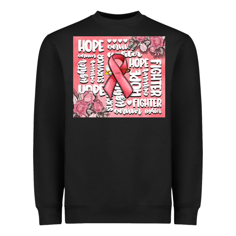 Cancer Words Heavyweight Sweatshirt by MaliasSmallBusiness | Teevron