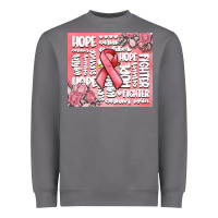Storm cancer words Heavyweight Sweatshirt - MaliasSmallBusiness